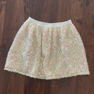 Sequin skirt